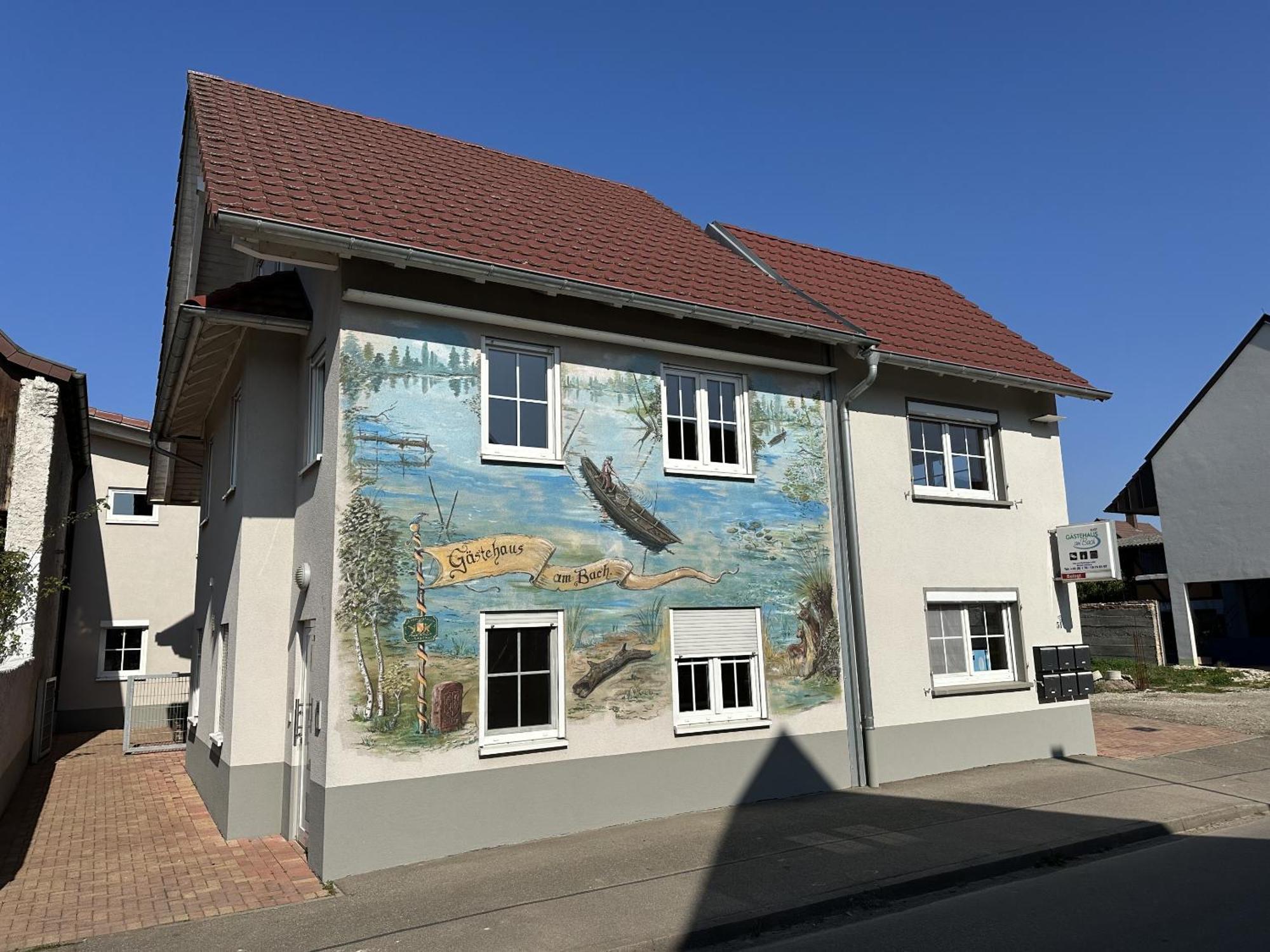 Gaestehaus Am Bach Rust Exterior foto
